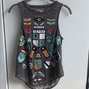 Chaser brand Patched Up tank